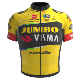 Maillot de l'équipe du Jumbo – Visma