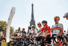 Image de l'article Les maillots des championnes nationales au départ du Tour de France Femmes avec Zwift 2022
