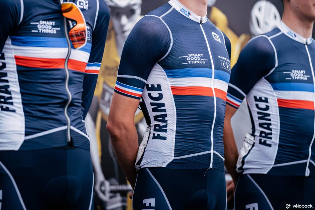 Veste Cycliste Noret Équipe De France FFC – Taille 3 – Occasion