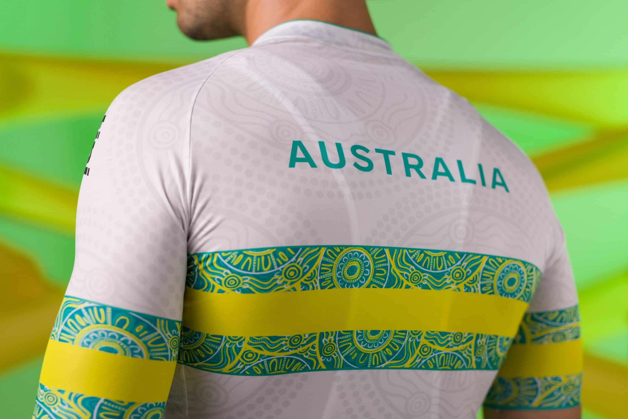 Santini devoile le nouveau maillot de l Australie pour les mondiaux