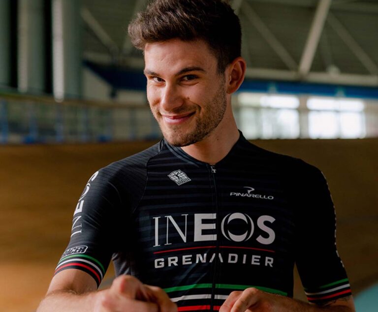 maillot cycling jersey Filippo Ganna - team INEOS - Giro 2020