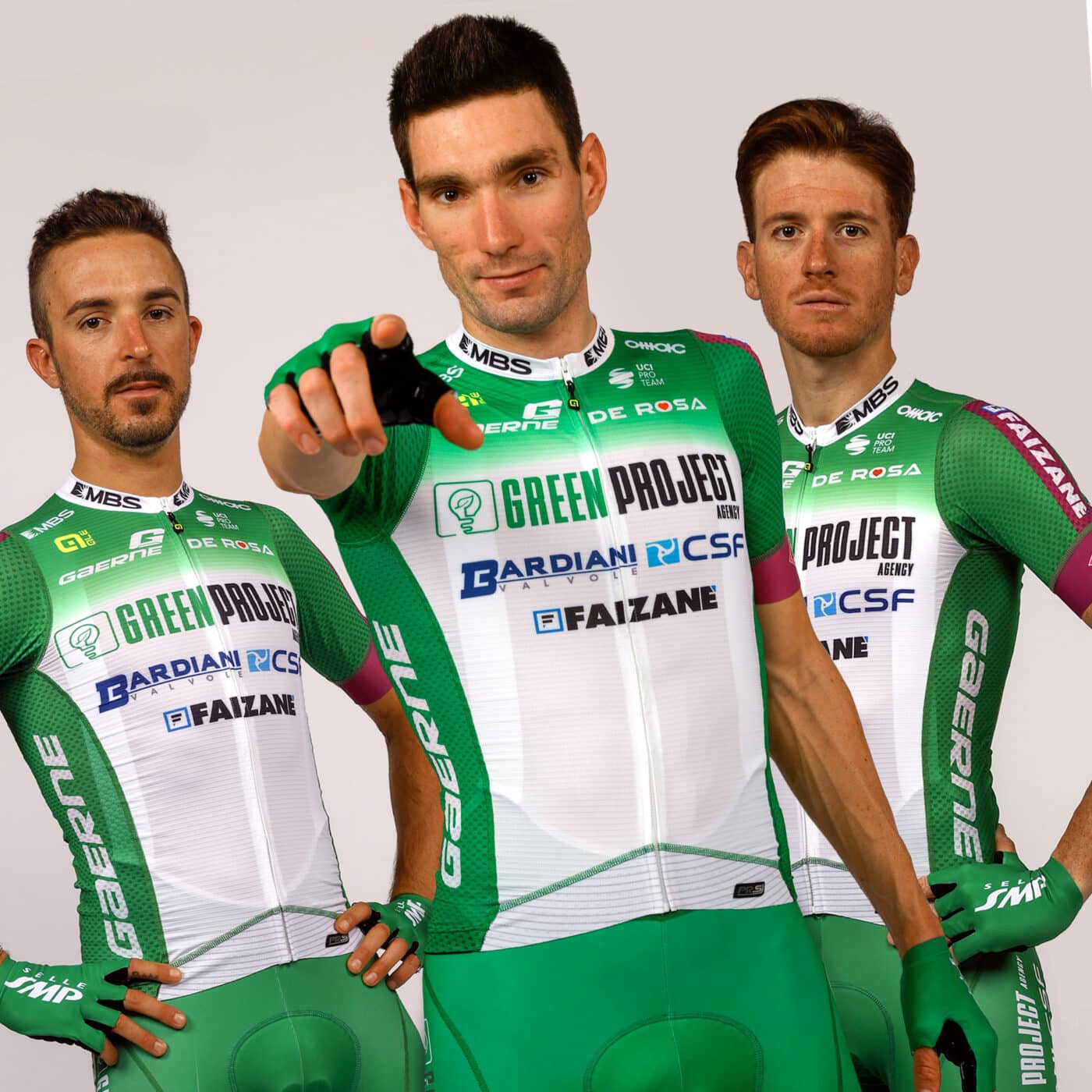 Maillot 2023 Green Project Bardiani CSF Faizane