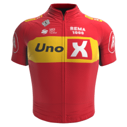 Maillot de l'équipe du Uno-X Pro Cycling Team