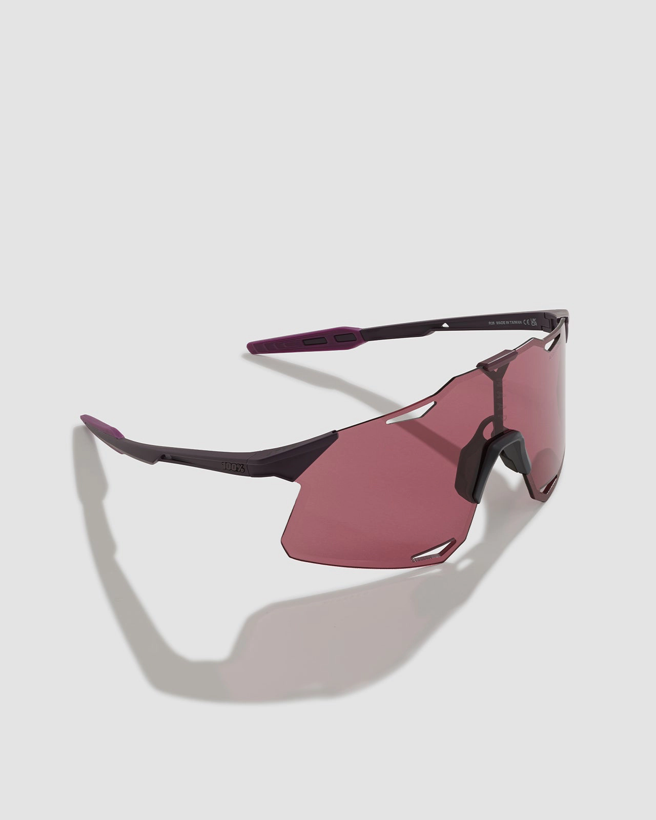 Lunettes de velo rouge 100% Hypercraft Maap