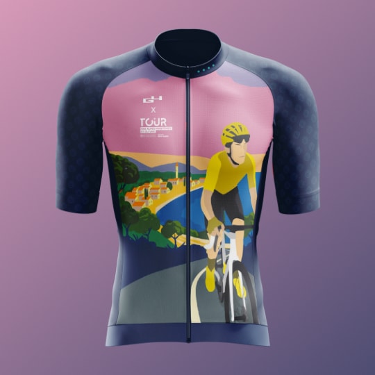 Maillot velo tour 0683