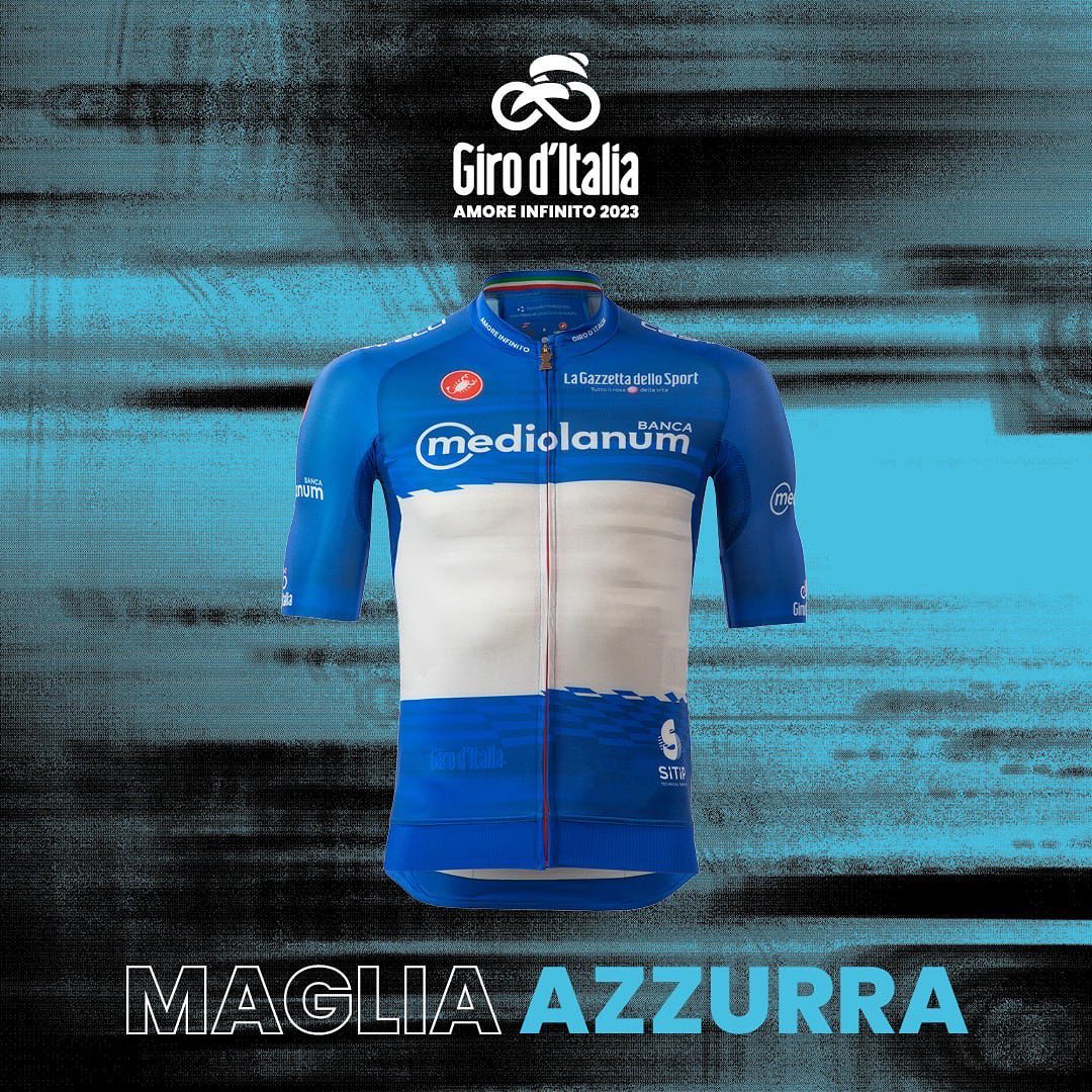 Maillot grimpeur tour italie 2023