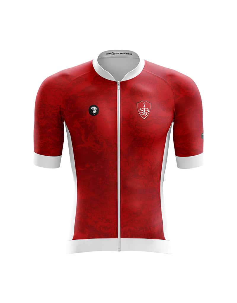 Maillot cyclisme stade brestois Noret