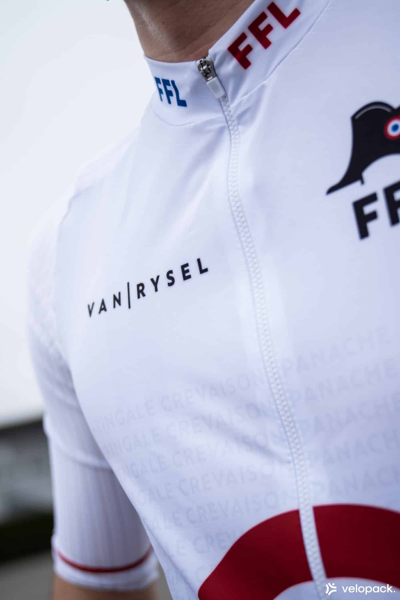 Maillot FFL cyclisme Van Rysel 2023