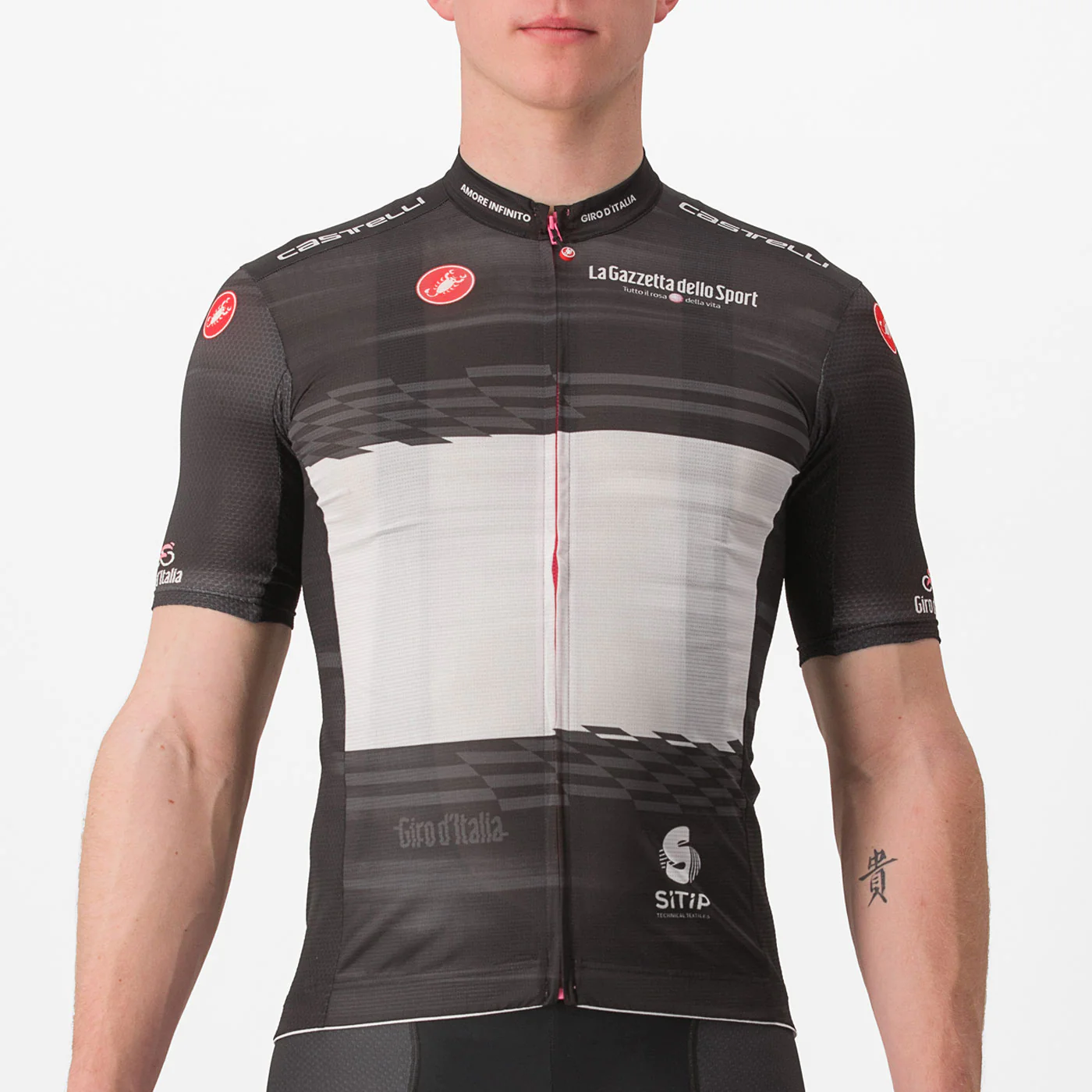 maillot noir cyclisme giro tour italie