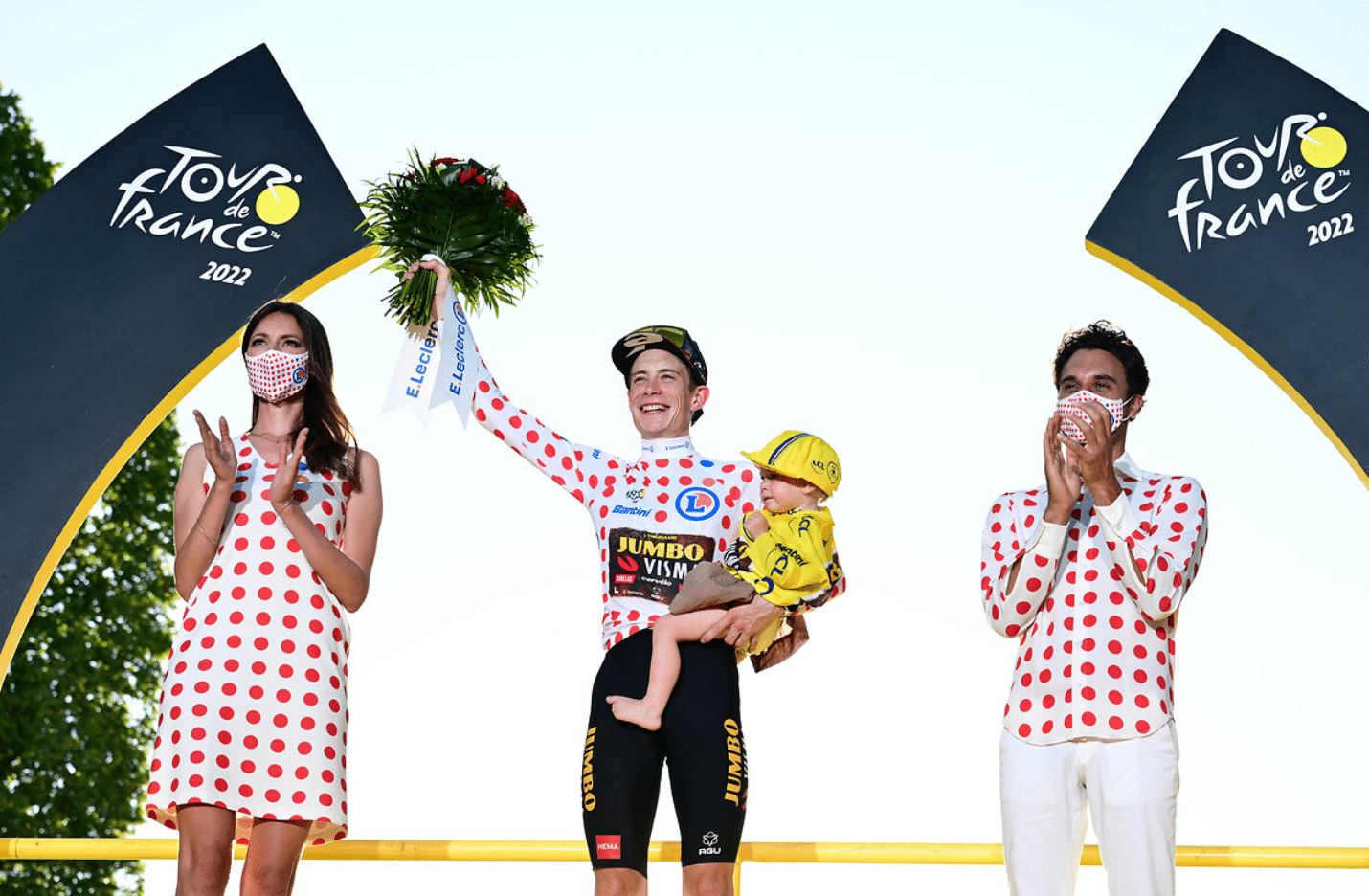 Maillot à pois du Tour de France les 10 derniers vainqueurs