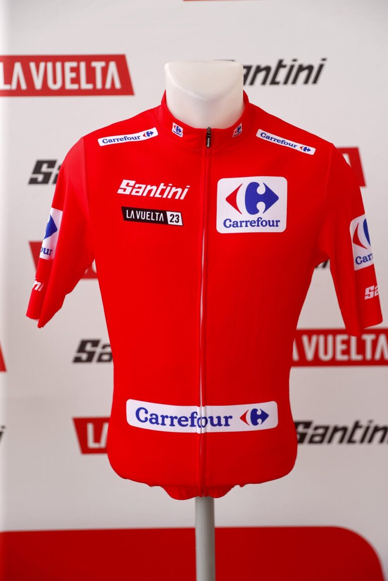 Maillot Cycliste Blanc Officiel Tour D'Espagne - Manches Courtes - Neuf Sans étiquette