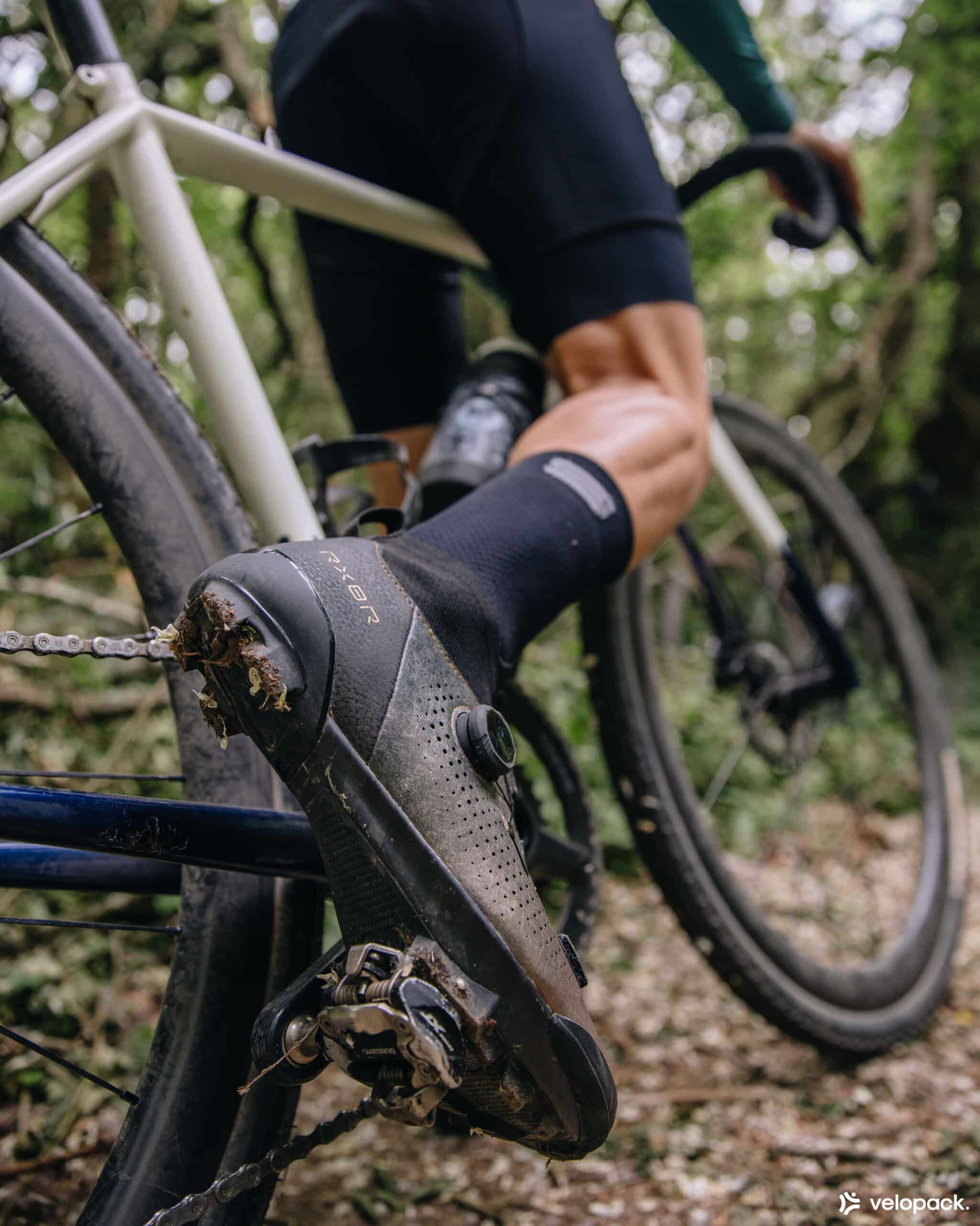 test chaussures gravel shimano