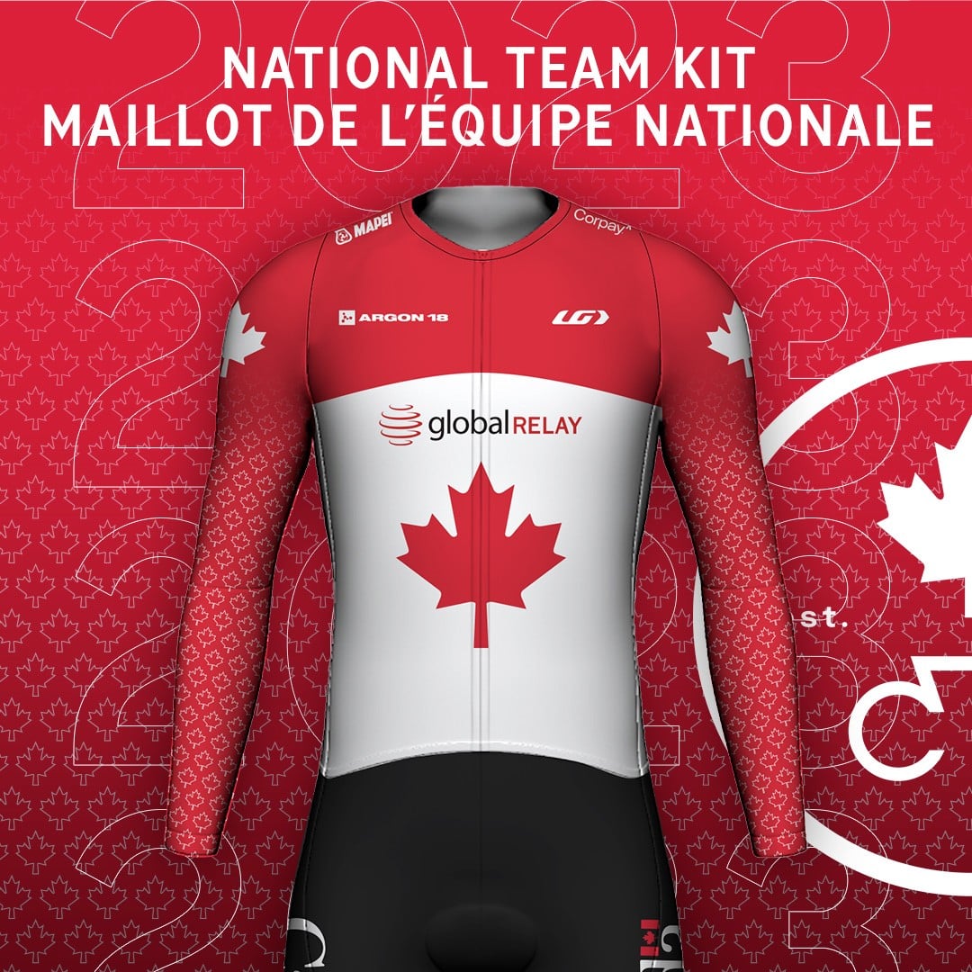 maillot cyclisme canada 2023