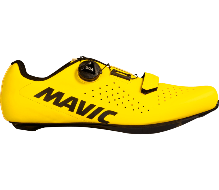 chaussures mavic route cosmic boa jaune