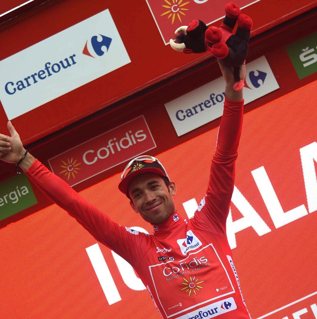 nicolas edet maillot rouge leader vuelta 2019