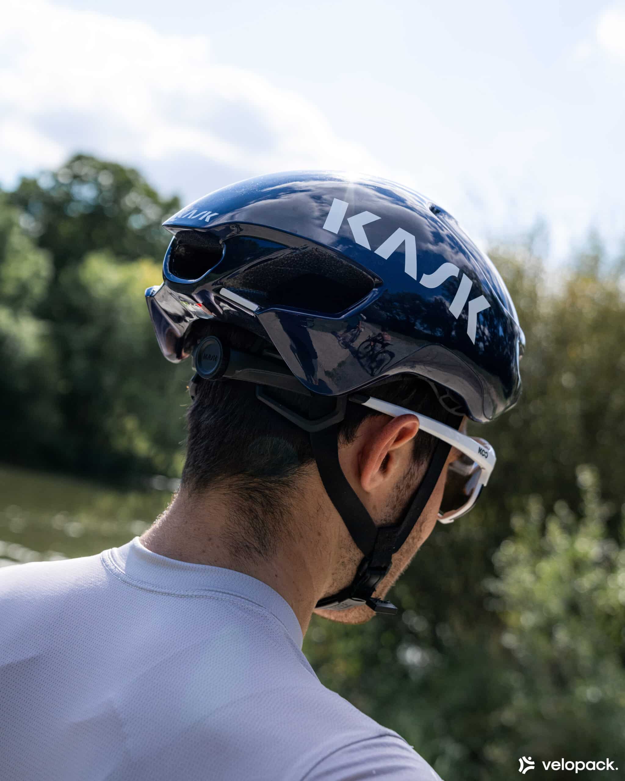 test casque aero kask