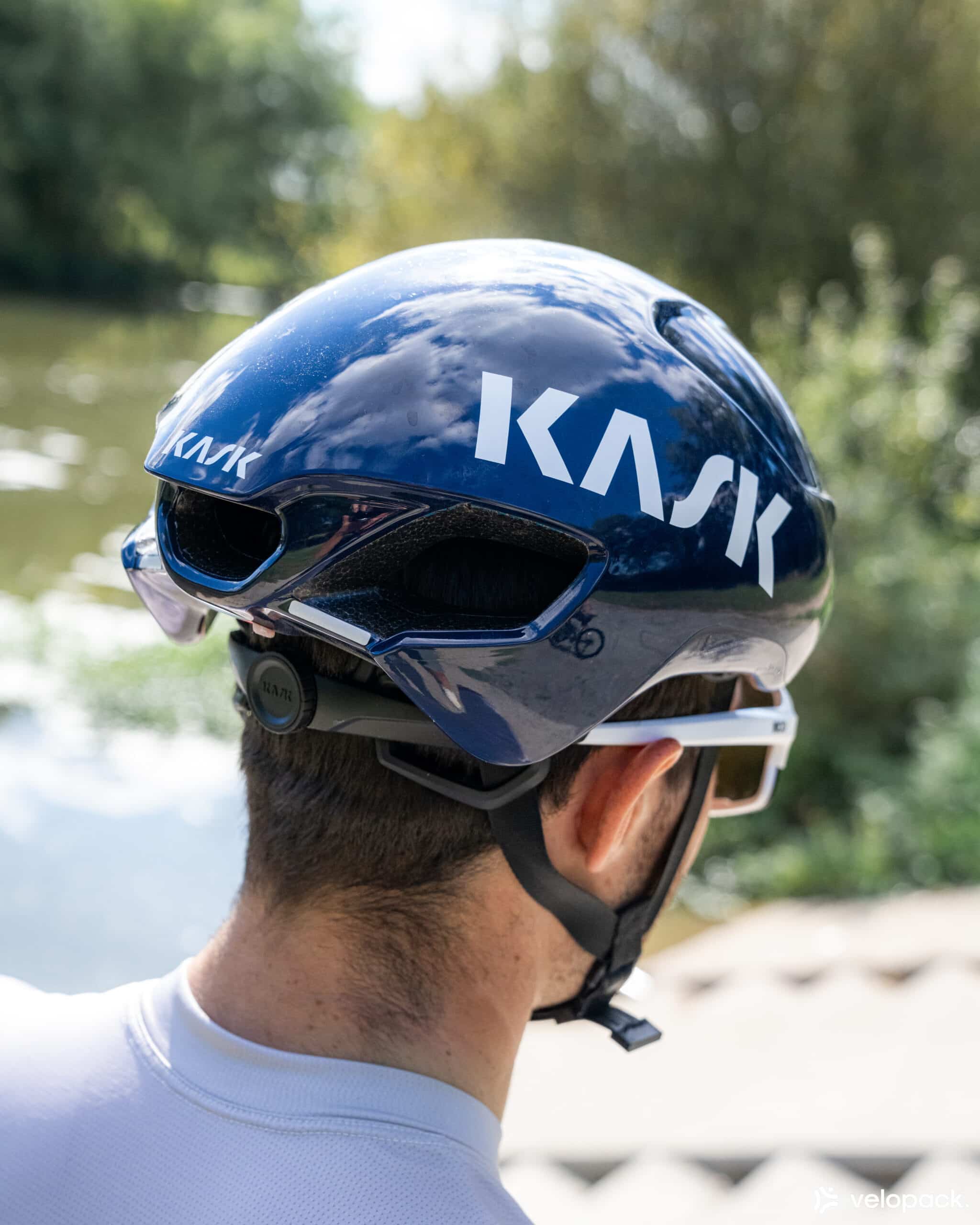 test casque aerodynamique kask