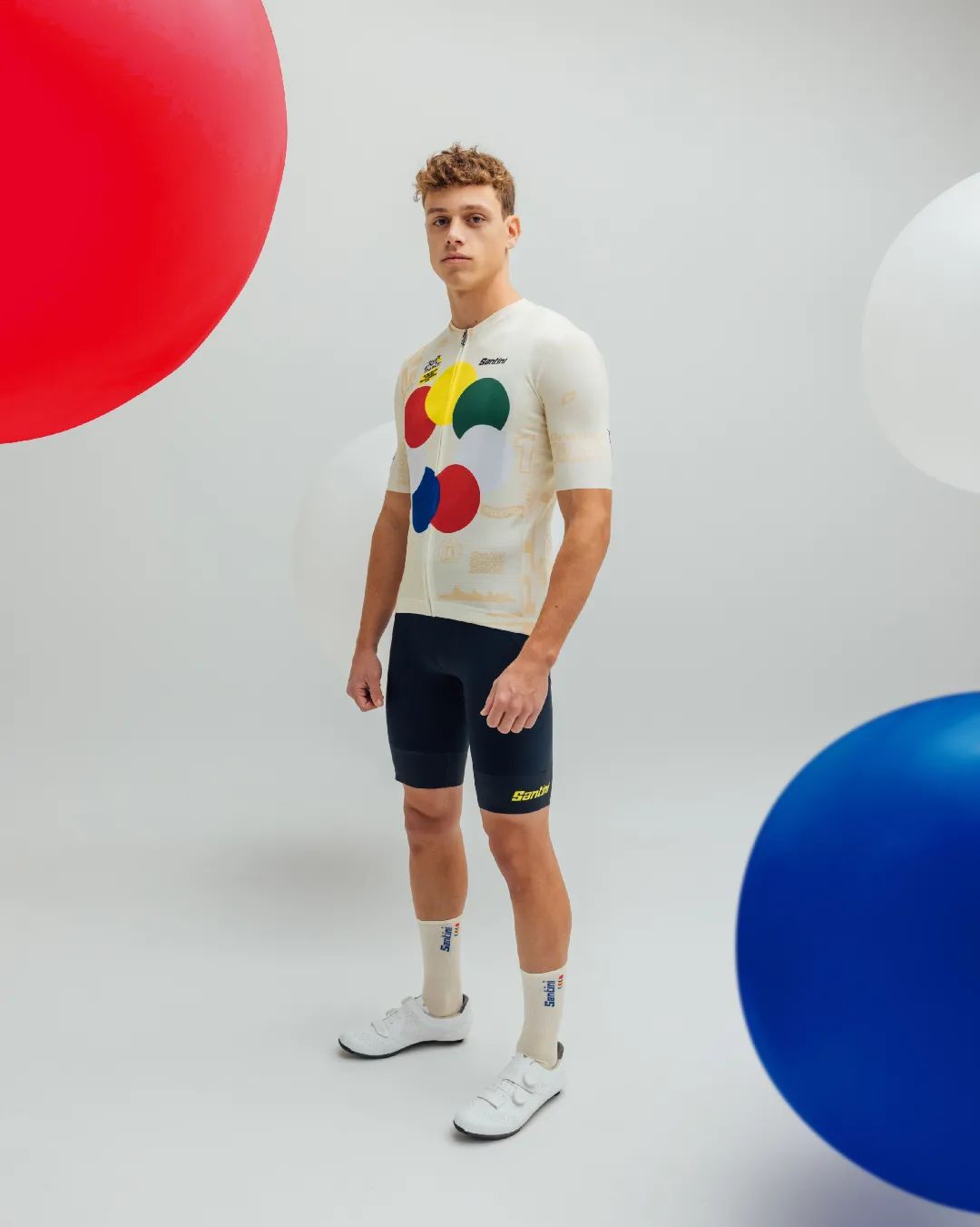 maillot grand depart santini tour de france 2024 