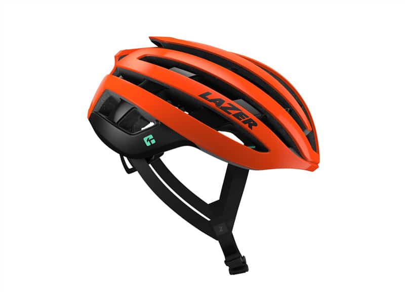 casque velo lazer Z1 orange