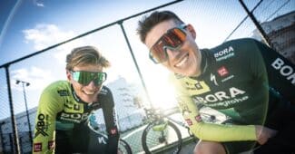 Image de l'article Lunettes vélo Koo, partenaire de prestige de Bora-hansgrohe avec Primoz Roglic
