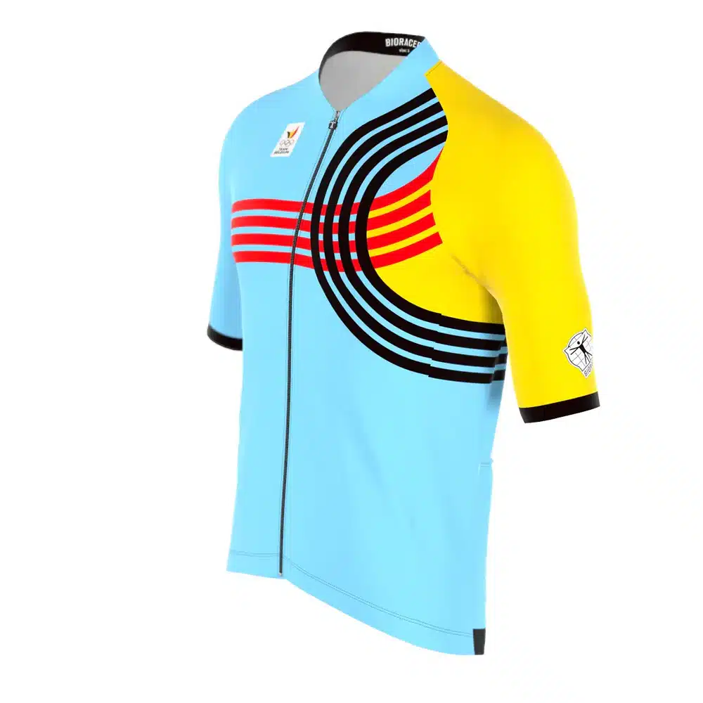 maillot cyclisme belgique jo