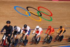 Image de l'article Pourquoi y a-t-il une mobylette (derny) pendant le keirin ?