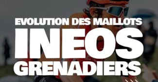 Image de l'article Evolution des maillots de la Team Ineos Grenadiers