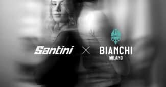 Image de l'article Santini et Bianchi s’associent pour une collection textile dédiée au cyclisme