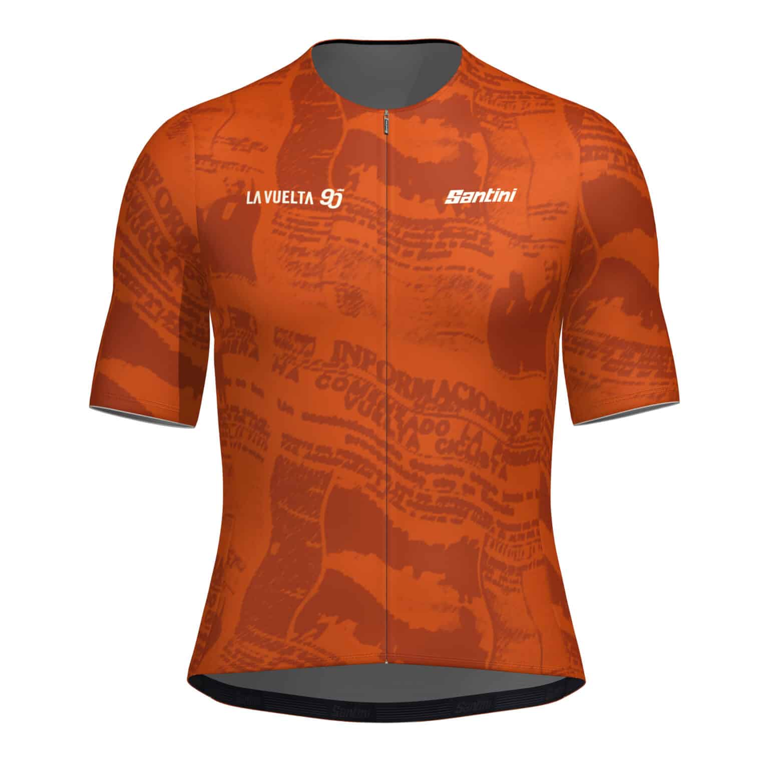 TAILLE DU MAILLOT DE CYCLISME SMS SANTINI. CHEMISE