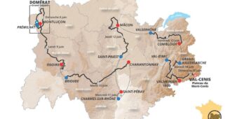 Image de l'article Critérium du Dauphiné 2025 : les maillots distinctifs