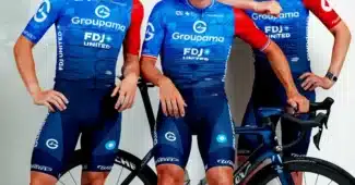 Image de l'article Groupama-FDJ dévoile un maillot spécial pour le Tour de France 2025