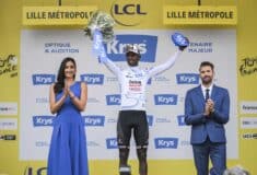 Image de l'article Un nouveau maillot blanc sur le Tour de France : Krys fête les 50 ans !
