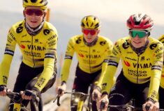 Image de l'article Visma-Lease a Bike dévoile un nouveau maillot mais qui ne sera pas porté au Tour !