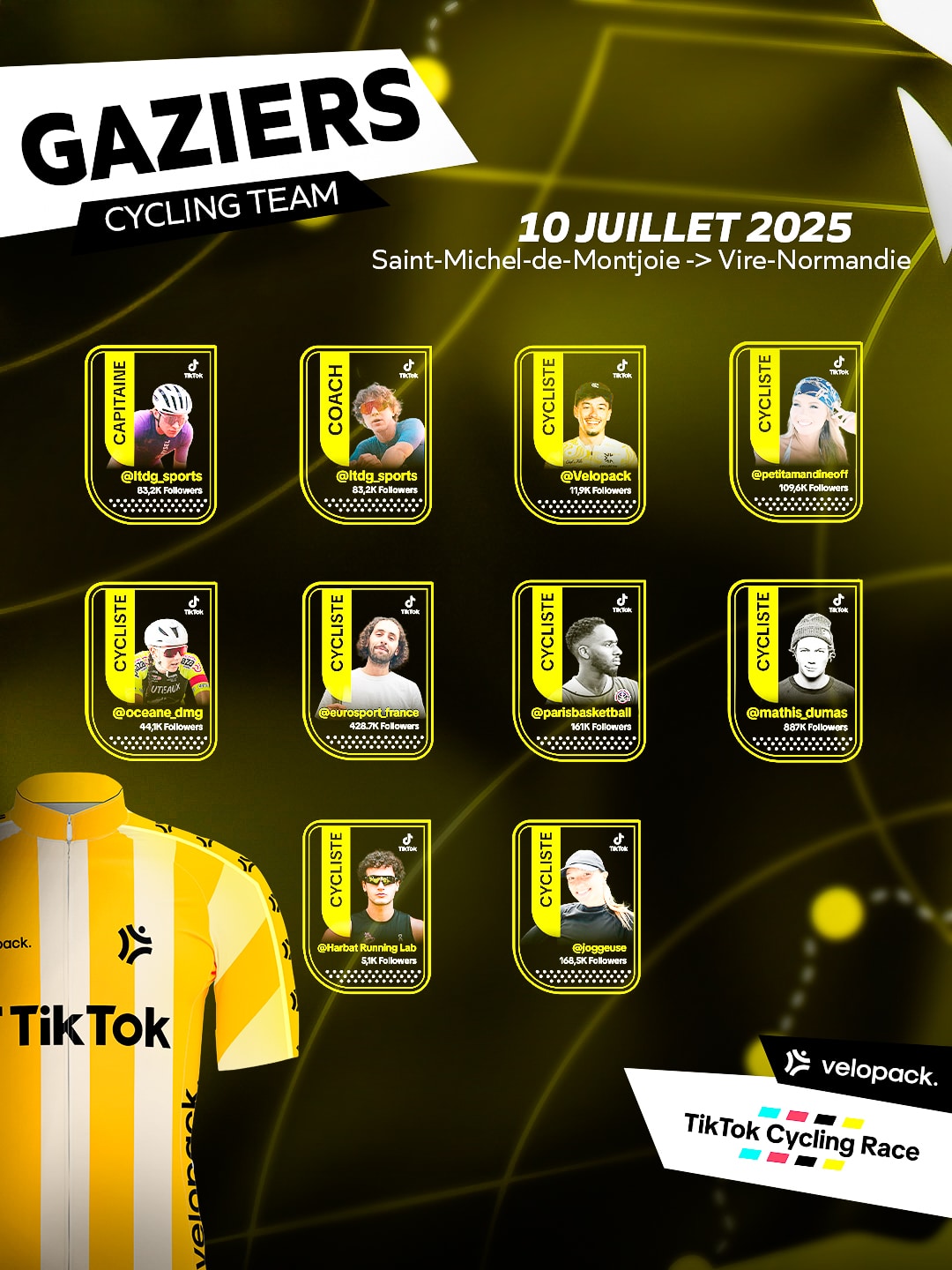 tiktok cycling race
