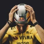 Les trois casques Giro de la Visma | Lease a Bike sur le Tour de France