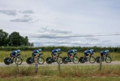 Image de l'article Le détail que presque personne n’a vu sur les vélos Bahrain Victorious