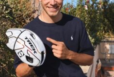 Image de l'article Jonathan Milan s’offre un casque personnalisé par Massimo Dante